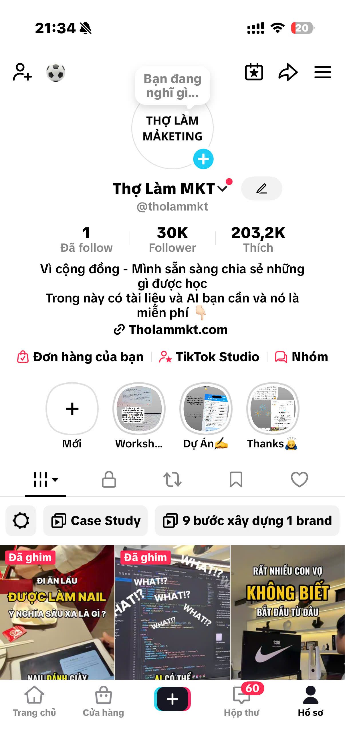 Thợ Làm Marketing